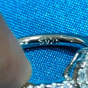 925 Italian Silver Ladies Ring
