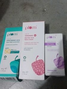 Plum Skincare Set At just 800