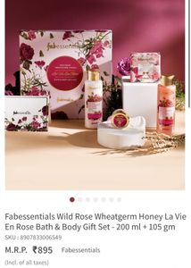 Fabessentials La Vie En Rose Gift Set