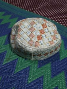 Elegant Embroidered Prayer Cap