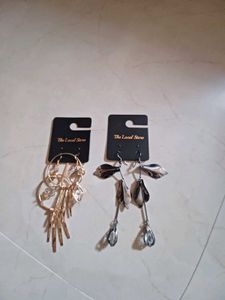 2 EARRINGS Danglers