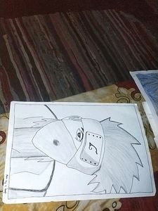 Artwork Kakashi Anime Character