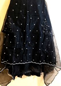 Black Embroidered Pakistani Suit