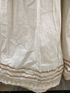 Women Flare Long Gown With Gotta Patti Work
