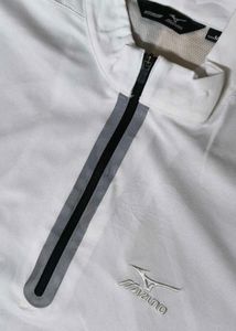 Mizuno Golf Ice Touch White Short Sleeve T-shirt