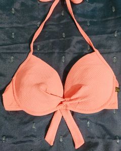 Orange Bikini Top