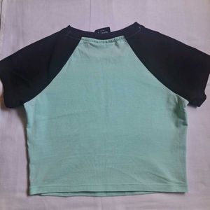 Bonkers Corner Micky Mouse Printed Crop Top
