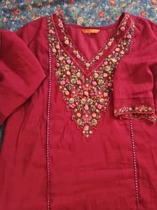 Embroidered Kurta Set