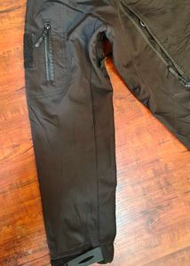 Black Hooded Tactical Jacket