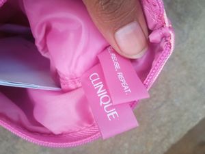 Pink Clinique Skin Care Kit