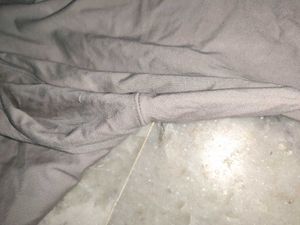 Peter England Super Slim Solid Grey Pants