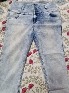 High Waist Denim Jeans