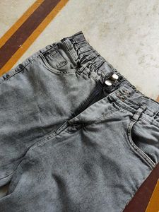 Gray Cargo Jeans