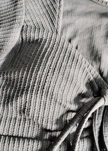 Padded Grey Top