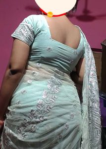 Elegant Net Saree Set