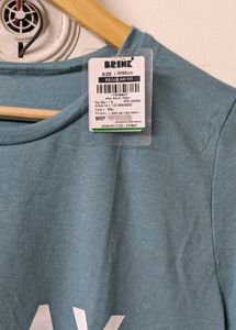 Tshirt Top For Women Trendy Print New Tag