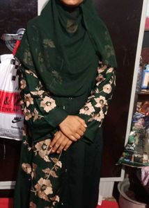 Green Abaya Burqa For Women..