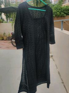 Black Kurta (Fit To 34-36 Bust Size)