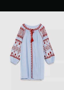 Zara Embroided Top