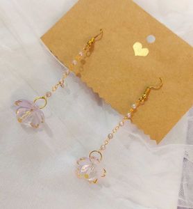 Handcrafted Flower Earring
