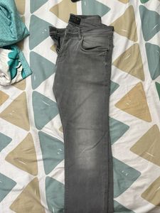 Grey Denim Jeans