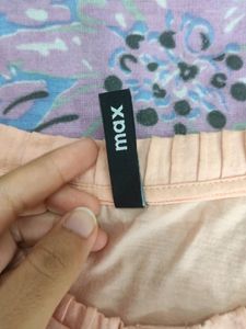 Max Tshirt In Peach Colour