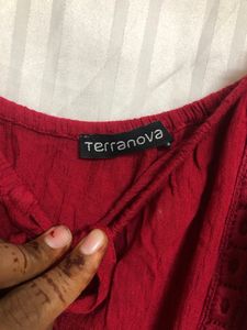 Terranova Red Stylish Jumpsuit