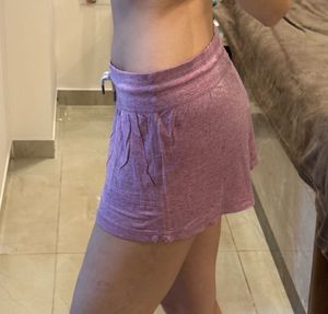 Cute, comfy Purple Shorts, S/M