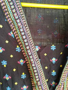 Floral Print Kurta