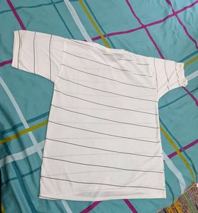 Striped White T-Shirt