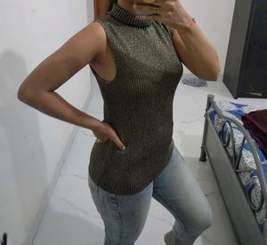 Combo of 2 halter Neck tops