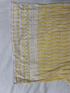 Chikankari Yellow Kurti 💛