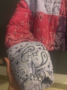 zipper puffer Jacket