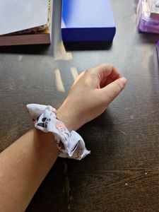 BTS Tiny Tan Hair Scrunchie