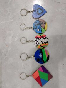 Handmade Tropical Keychain