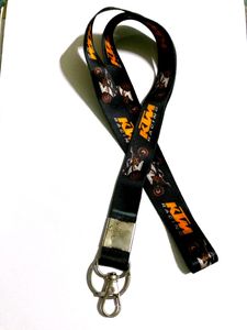 KTM Racing Lanyard Keychain