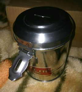 Steel Piggy Bank