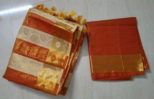 New Banarasi Saree for Sale with blouse piece!