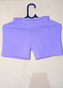 Kids Lavender Shorts(3-5year)