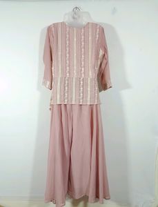 Elomelo Thread Embroidered Kurta Sets(Women&#39;s)