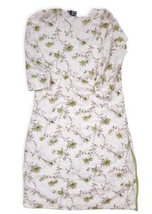 Elegant Floral Print Kurta