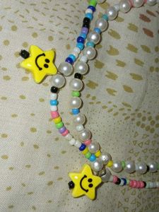 Cute Star layered Necklace, Y2K, AESTHETIC