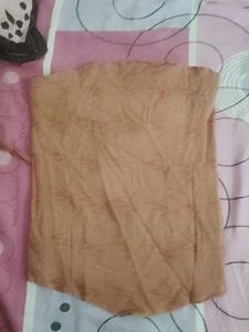 Stylish Brown Tie-Front Top