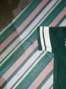 Boys Green Graphic Tee