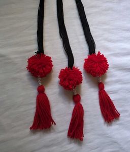 Handmade lacha dori (Hair accessory)