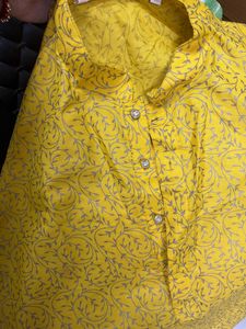 Yellow Men kurta