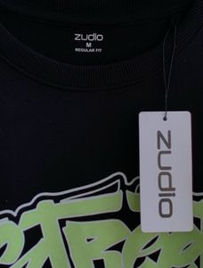 ZUDIO Premium Glow Graphic Sweatshirt.