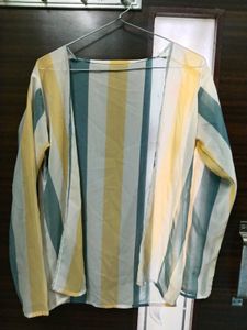 Striped Long Sleeve Top