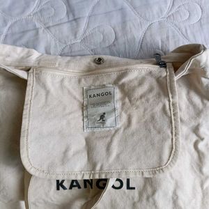 Kangol Tote Bag - Cream