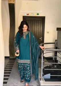 New Stayle Panjabi Dress full Embroidery work Dres